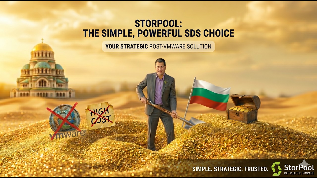 Bulgaria's quiet storage powerhouse: how StorPool is selling shovels in the post-VMware gold rush
