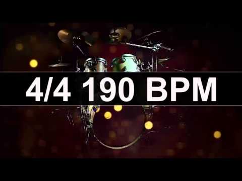 🔴 Drums Metronome 190 BPM