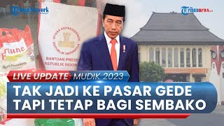 Presiden Jokowi Tak Jadi Kunjungi Pasar Gede Solo, Namun Sembako Tetap Dibagikan ke Warga Sekitar