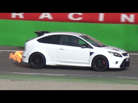 Best of Monza Track Day 2017 + CRAZY Tunnel Accelerations, Launches & Burnouts!