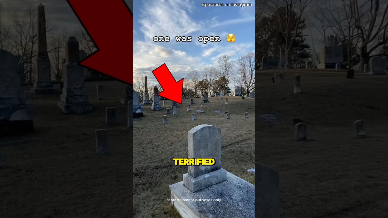 This Guy Visits His Grandmother's Grave but... 💔 #shorts