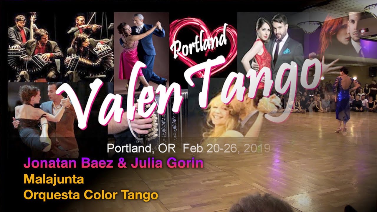 Jonatan Baez & Julia Gorin - Malajunta - Orquesta Color Tango - Valentango 2019