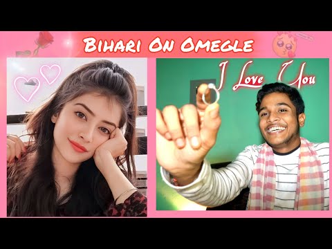 BIHARI TROLLING GIRLS ON OMEGLE😍😜 | FOUND LOVE ON OMEGLE💓 | Mithun Chaudhary