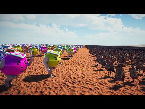 New Unit! 50 000 JUICE MAN vs 1 MILLION ROMAN GENERAL UEBS 2 Ultimate Epic Battle Simulator 2