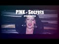 P!nk - Secrets (Official Acapella Snippet)