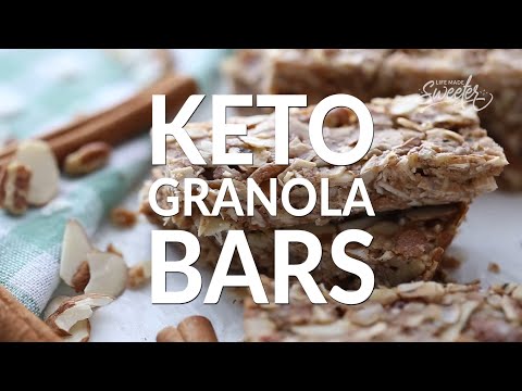 How To Make Keto Granola Bars