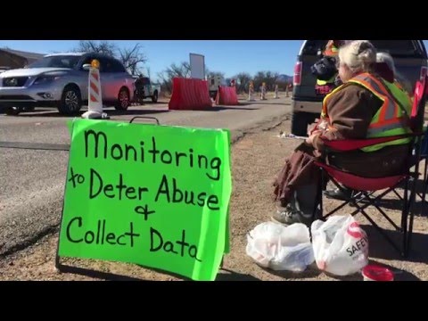 Border Patrol checkpoint monitoring