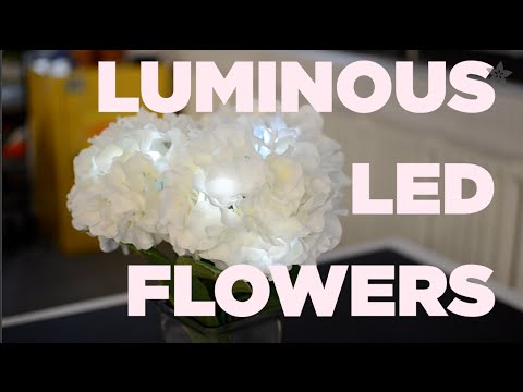 Luminous LED Flowers