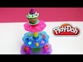 Play Doh Cupcake Tower Toy Review with Play-Doh Plus Make Play Dough Cupcake Sweet Shoppe Treats