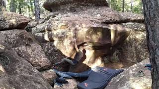 Video thumbnail of Lolo de garrafón, 7a+. Albarracín