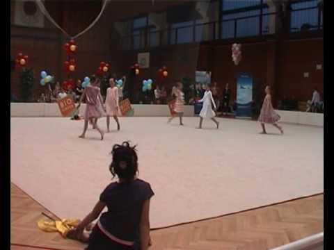 Dětská módní přehlídka "Au pays de mimi" na Chodov Cup 2007