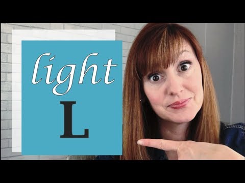 How to Pronounce the L sound in American English Part 1 | The Light L Sound | L vs R