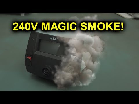 EEVblog #1152 - 240V-120V = Magic Smoke!