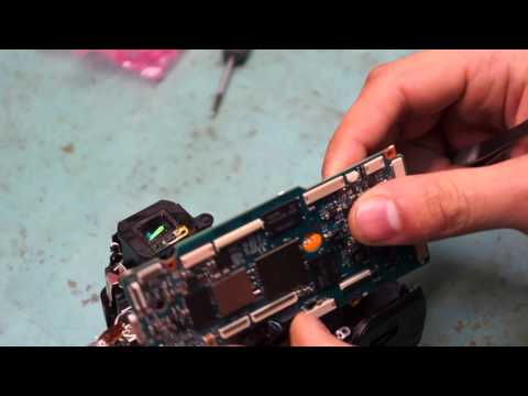 Ремонт зеркального фотоаппарата Sony Alpha SLT-A33 часть 1