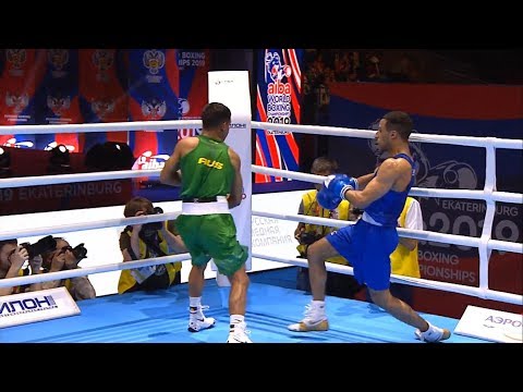 Round of 32 (52kg)  WINWOOD Alex (AUS) vs YAFAI Galal (ENG) /AIBA World 2019