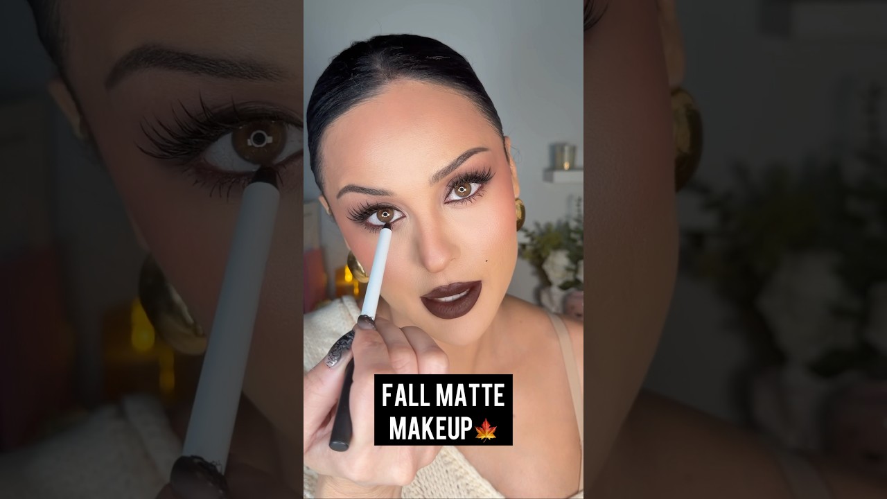 Fall Matte Makeup l Christen Dominique