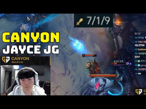 GENG Canyon Stream Jayce Jungle Destroy Korea Server