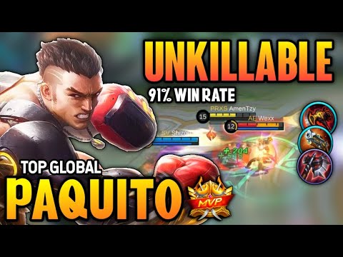 100% UNKILLABLE! PAQUITO BEST BUILD 2021 | TOP GLOBAL PAQUITO GAMEPLAY | MOBILE LEGENDS✓