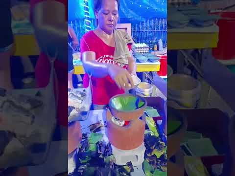 puto bungbong at bibingka sa santa monica santa rita pampanga #food #cooking