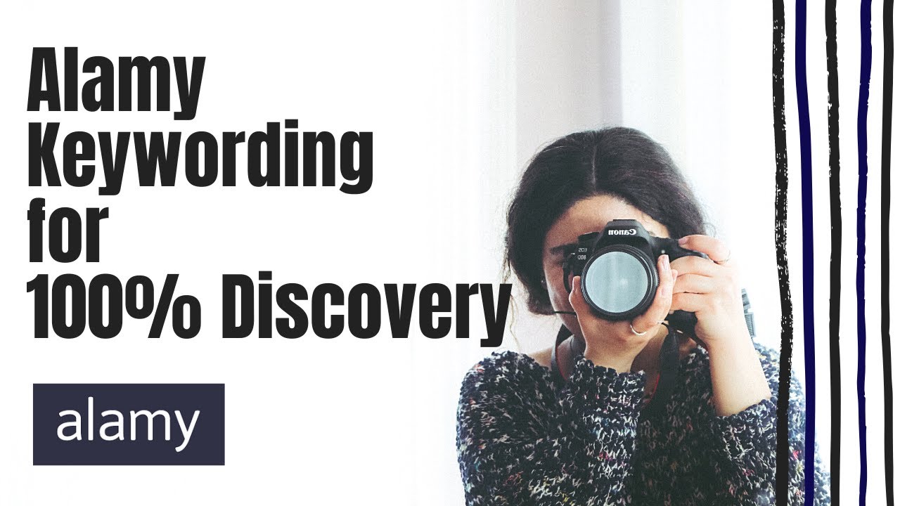 How to do stock photos, vector and illustrations 100% discoverable in Alamy stock contributor portal