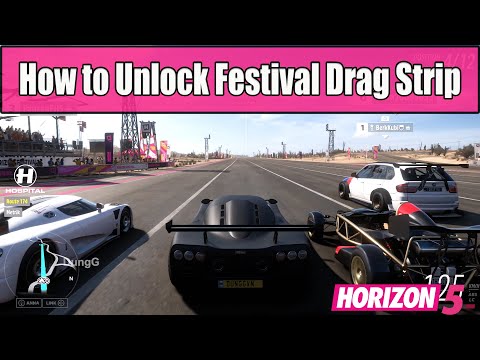 How to Unlock Festival Drag Strip in Forza Horizon 5