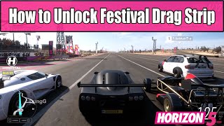 How to Unlock Festival Drag Strip in Forza Horizon 5