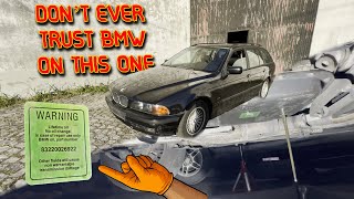 BMW E39 Transmission Service | Oil & Filter Change