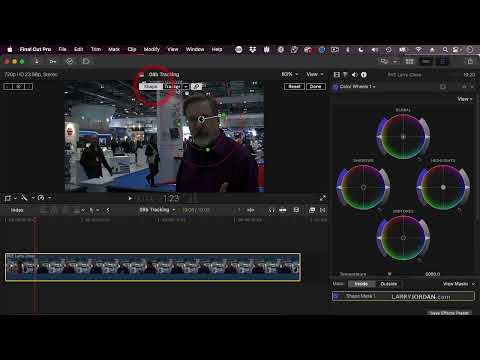 How to Use the New Object Tracker in Final Cut Pro for Color Correction