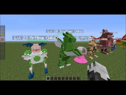 Pixelmon Showcase: ALL THE SHINY'S IN THE GAME!!!