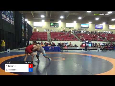 2018 Marine Corps US Open/Masters D Freestyle 70 Semis - Phillip Conner (Las ) Vs. Domenico Piccin