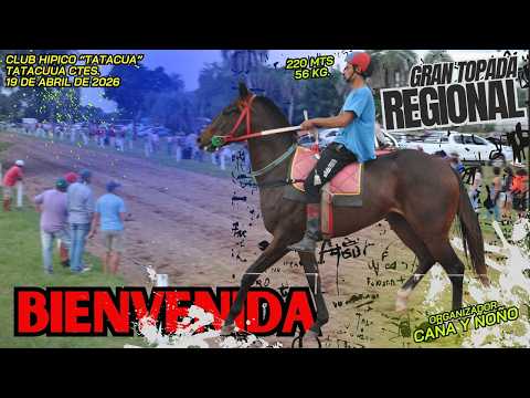 BIENVENIDA... Decima Carrera - Hipico Tatacua 19/04/2026 -