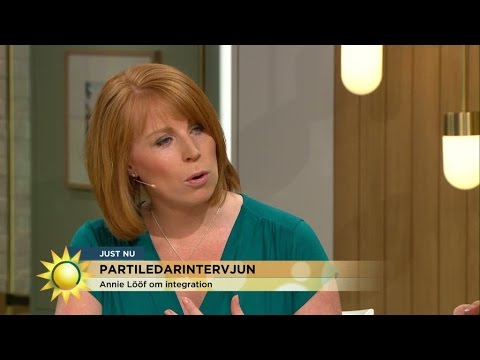 Annie Lööfs förväntningar inför Almedalen - Nyhetsmorgon (TV4)