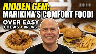 OVER EASY CHEWS + BREWS COMFORT FOOD RESTAURANT IN MARIKINA|VERY FAMOUS TO DINERS|AFFORDABLE MENU