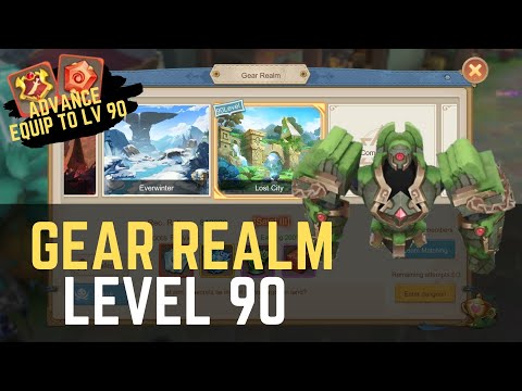 Gear Realm Lv90 & How to Advance Equip to Lv90  - Cloud Song / Guardians Of Cloudia #78