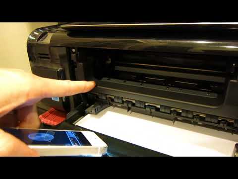 HOW TO CLEAN PRINT HEADS ON A HP PRINTER - FIXED MY...