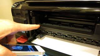 HOW TO CLEAN PRINT HEADS ON A HP PRINTER - FIXED MY PRINTING PROBLEM!!