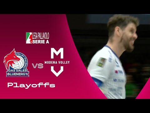 Piacenza vs Modena | Highlights | SuperLega | Playoffs