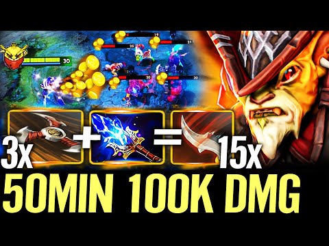 🔥 50 MIN WTF 100.000 DMG Bounty Hunter MID — Aghanim + Octarine 3x Charge Shuriken Spam Dota 2 Pro