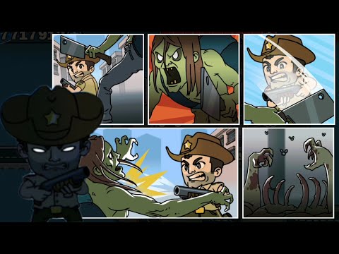 LEP'S WORLD Z all CUTSCENE | with COOL MUSIC | zombie game