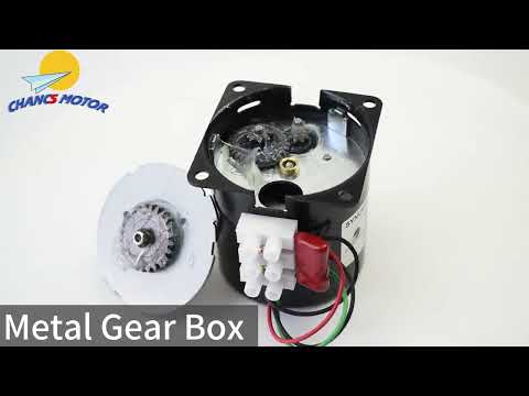 CHANCS MOTOR 60KTYZ Synchronous Motor - Metal Gear Box, Large Torque and Super Low Noise