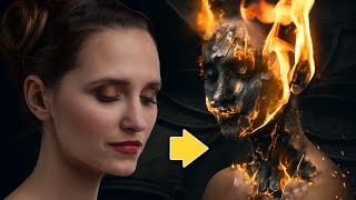 How to Create a WICKED Burning Effect in Photoshop