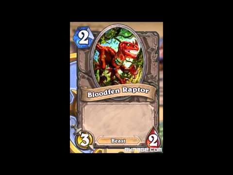 Bloodfen Raptor Sounds - Hearthstone