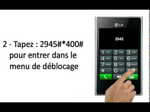 comment trouver le code nck lg ku990i