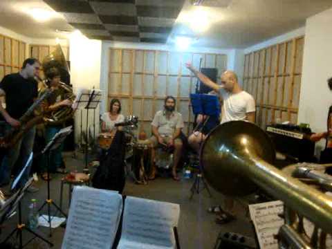 A trumpet player's point of view:  Brass rehearsal