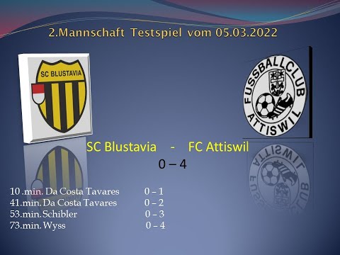 zwööi Testspiel SC Blustavia - FC Attiswil