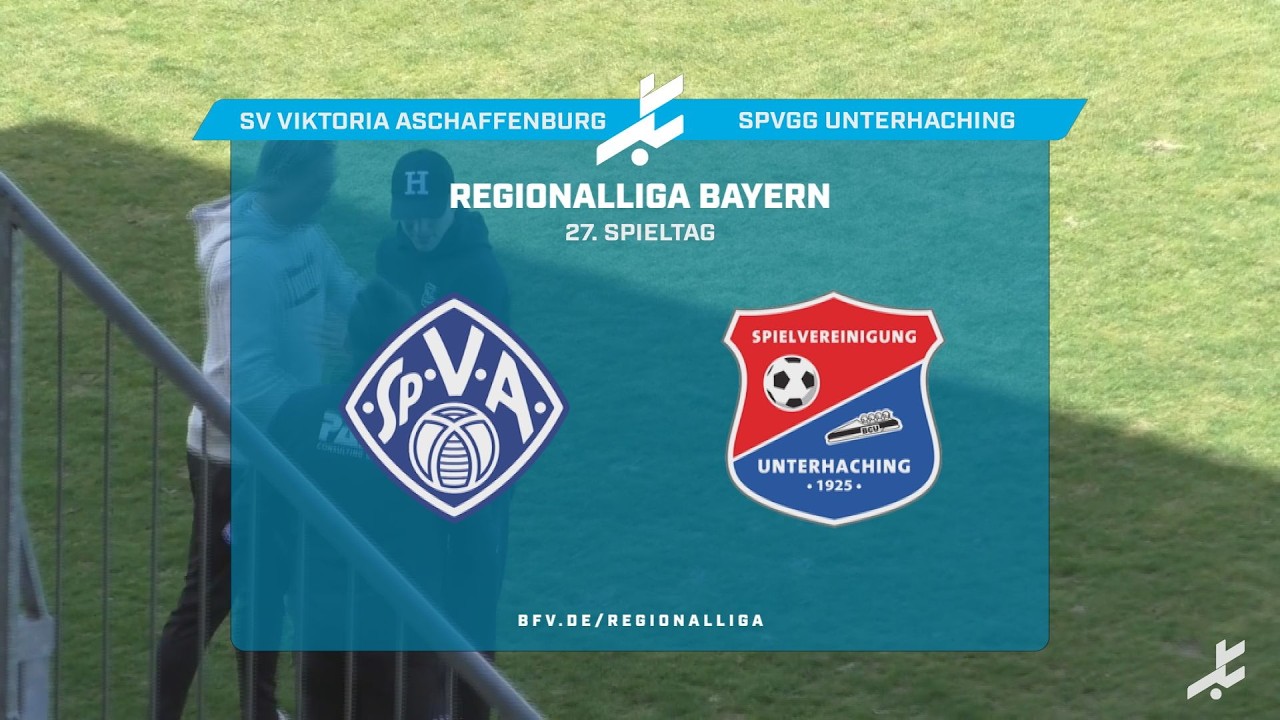 SV Viktoria Aschaffenburg vs SpVgg Unterhaching Highlights