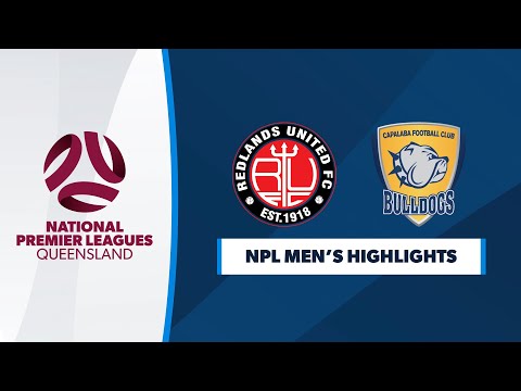 NPL Men's R8 - Redlands United vs. Capalaba FC Highlights
