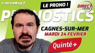 emission video des courses turf pmu du Mardi 24 février 2026