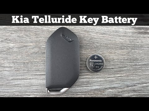 2023 - 2024 Kia Telluride Key Fob Battery Replacement - How To Replace Change Remote Batteries DIY