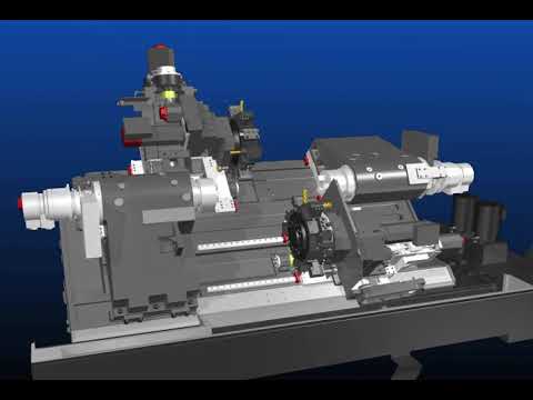 Hyundai Wia LM1800TTSY CNC Lathe Machine
